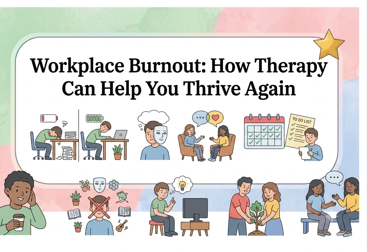 Workplace Burnout: How Therapy Can Help You Thrive Again
