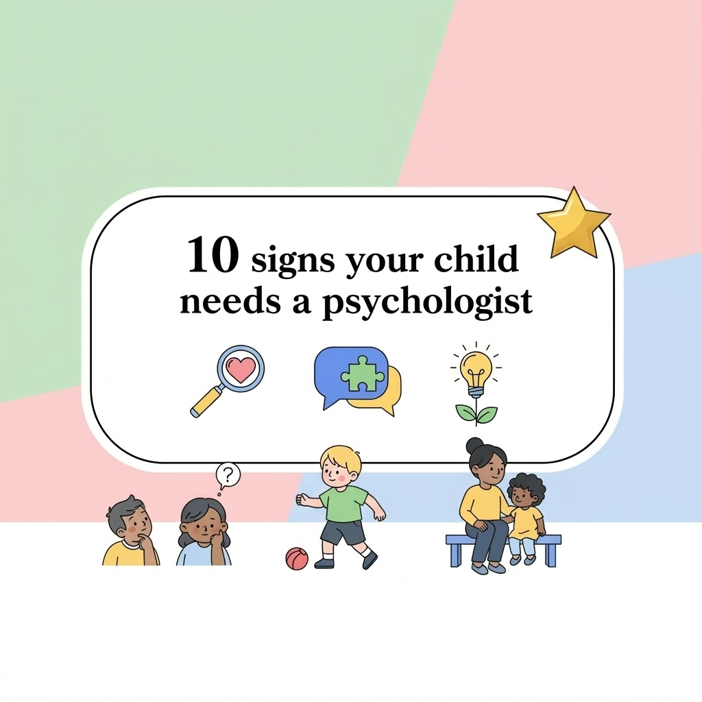 signs your child needs a psychologist